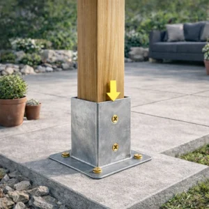 PORTAPILASTRO A BICCHIERE QUADRO E RETTANGOLARE